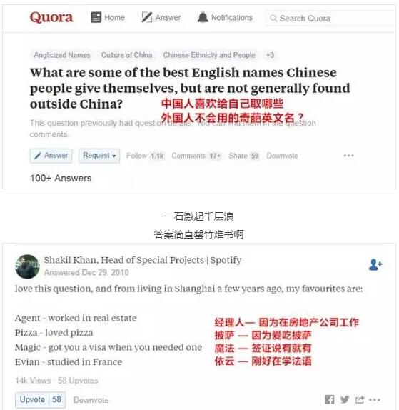 英文名中间的点