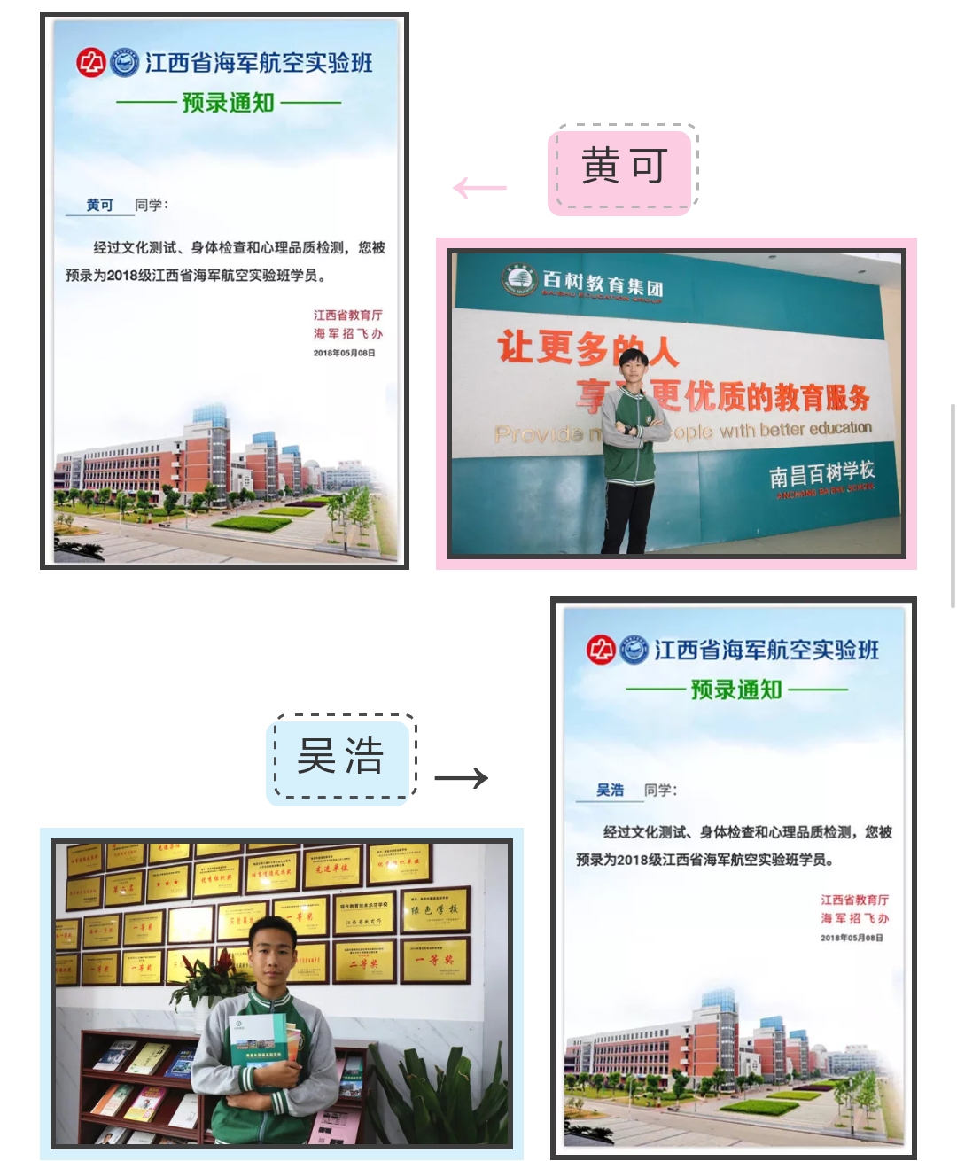 被录取的百树学生2
