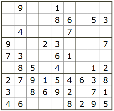 天天练201863三年级数学巧填数独试题及答案