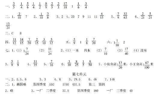 五年级数学下册第五单元测试题及答案