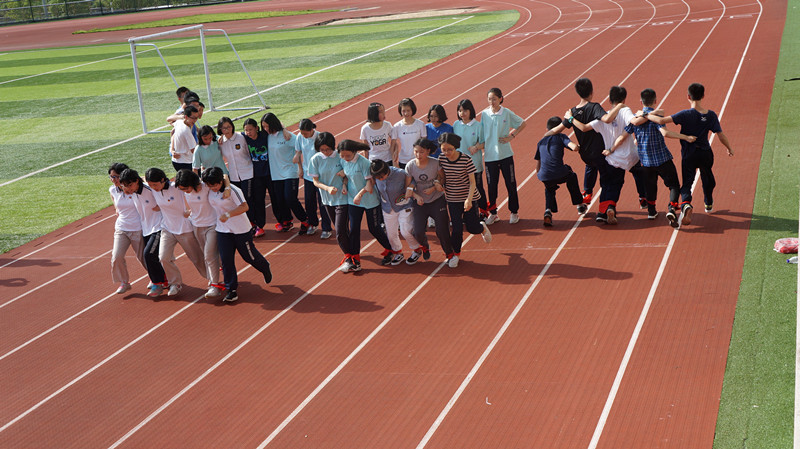 长郡滨江中学举行2018直升生趣味运动会