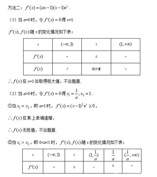 2018年北京卷文科数学真题及解析