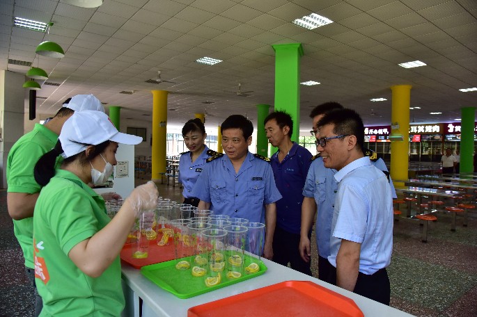 长雅中学省级示范性食堂迎2018现场观摩学经验活动