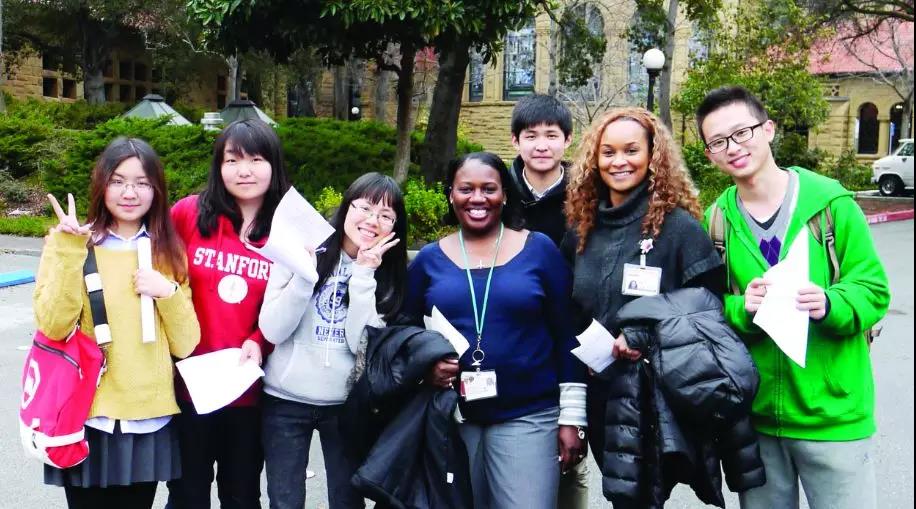 芝加哥名校留学合影