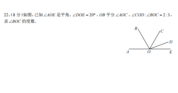 长沙初一广益实验期末数学试卷（二）