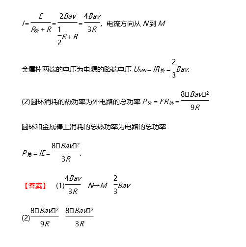 高二物理人教版选修3-2电磁感应问题强化卷