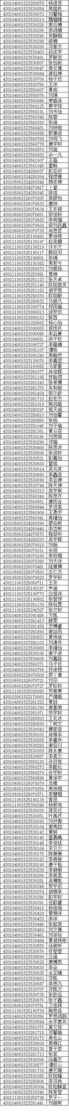 师大附中梅溪湖中学高一新生录取查询通道，已开放