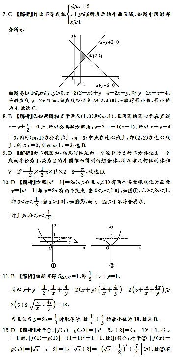 2017年长郡中学高二上理数入学考试