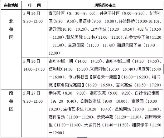 2018长沙青园小学新小一学生入学公告