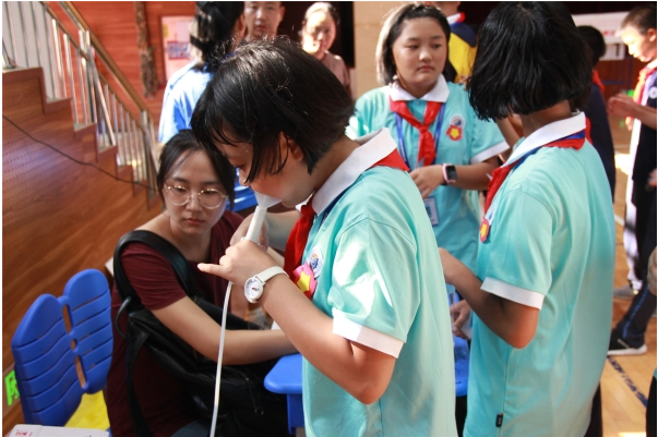 长郡芙蓉实验中学举行2018级初一新生体质健康测试