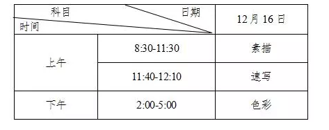 湖南省高招艺术类专业全省统一考试工作通知