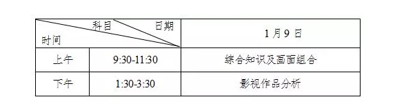 湖南省高招艺术类专业全省统一考试工作通知