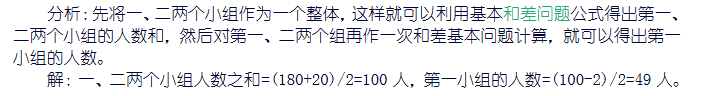 【天天练】2019/1/24-三年级数学和差倍问题（试题及答案）