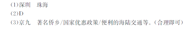 2015-2016年长郡教育集团初二期末考试地理试卷答案