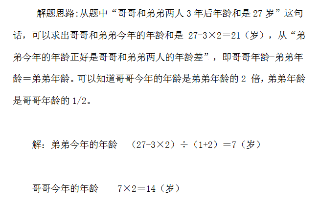 【天天练】2019/2/12-三年级数学差倍问题（试题及答案）