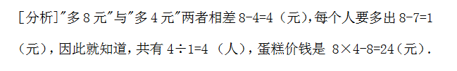 【天天练】2019/2/14-三年级数学盈亏问题（试题及答案）