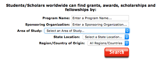 美国留学的奖助学金信息哪里找