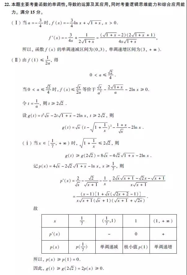 2019浙江高考数学试卷8