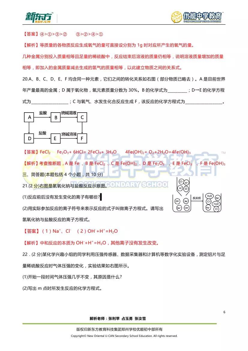 郑州新东方中考