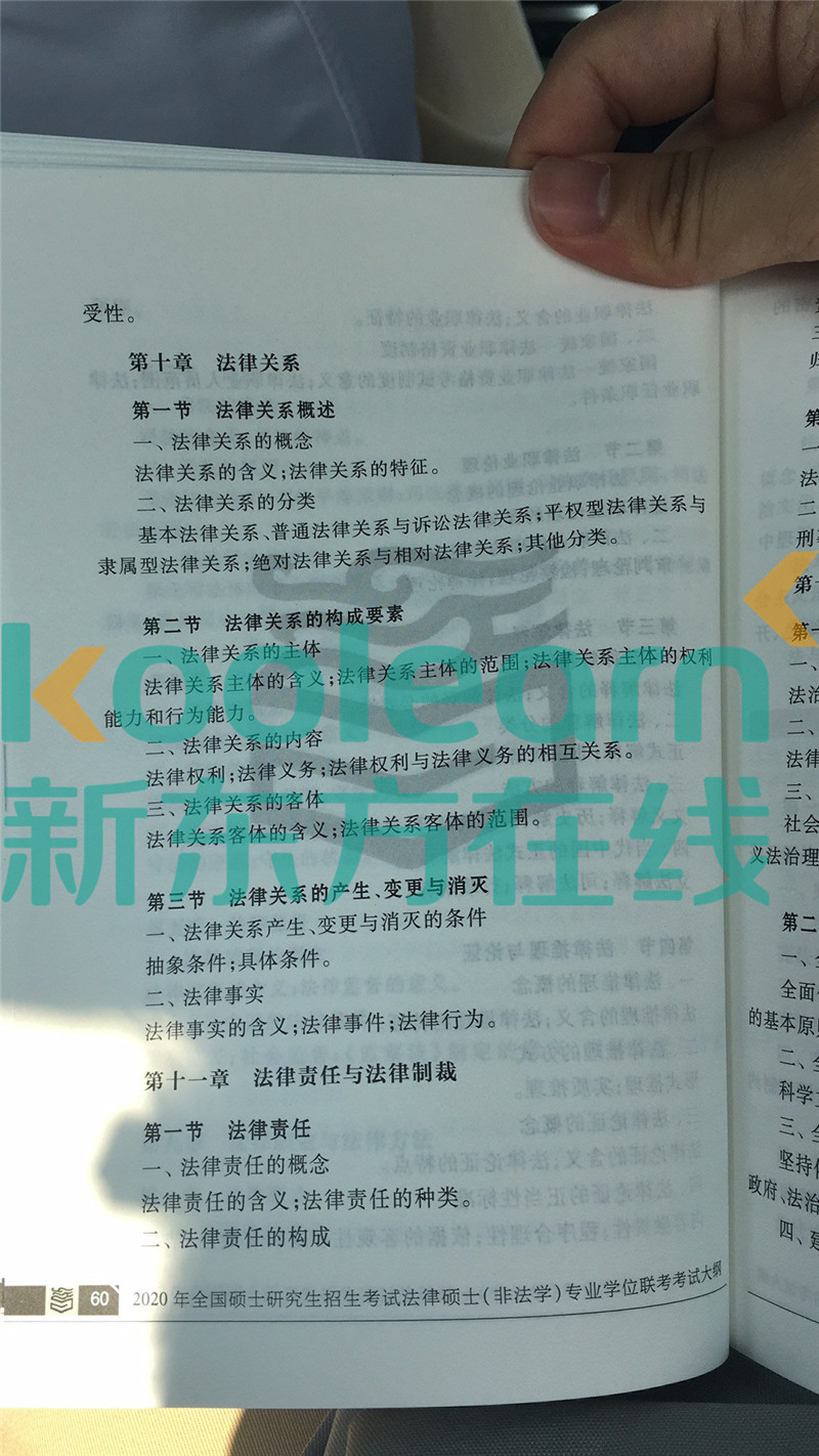 “2020考研法硕大纲,2020考研法硕大纲解析,,2020考研法硕大纲原文”