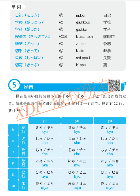 新东方《零基础开口说日语》：第二章 日语50音