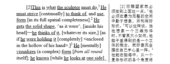 新概念英语第四册课文详解：Lesson 31 The Sculptor Speaks （带译文）