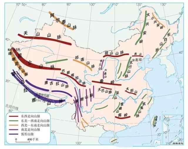 高中地理:中国10大重要地理分界线汇总