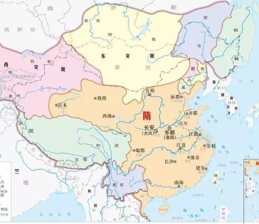 中国历史地图变迁史从夏朝到清朝