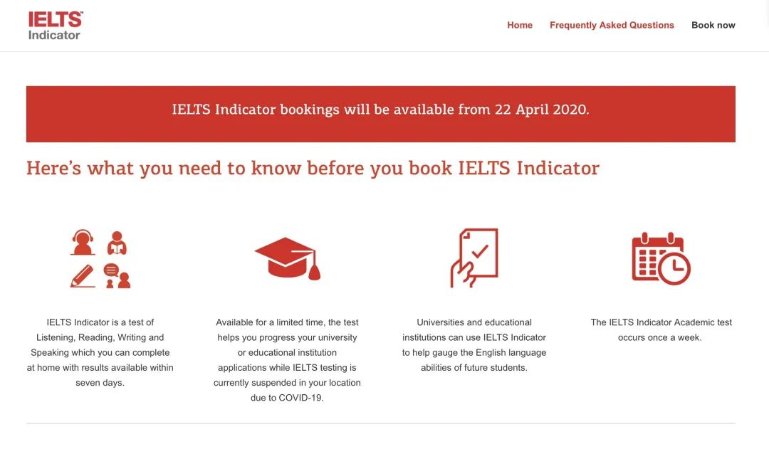 中国大陆BC官方暂时不推行IELTS Indicator的考试，但学生是否可以在中国大陆参加IELTS Indicator考试，需要进一步检验。