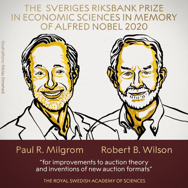 2020年诺贝尔经济学奖揭晓：Paul R. Milgrom和Robert B