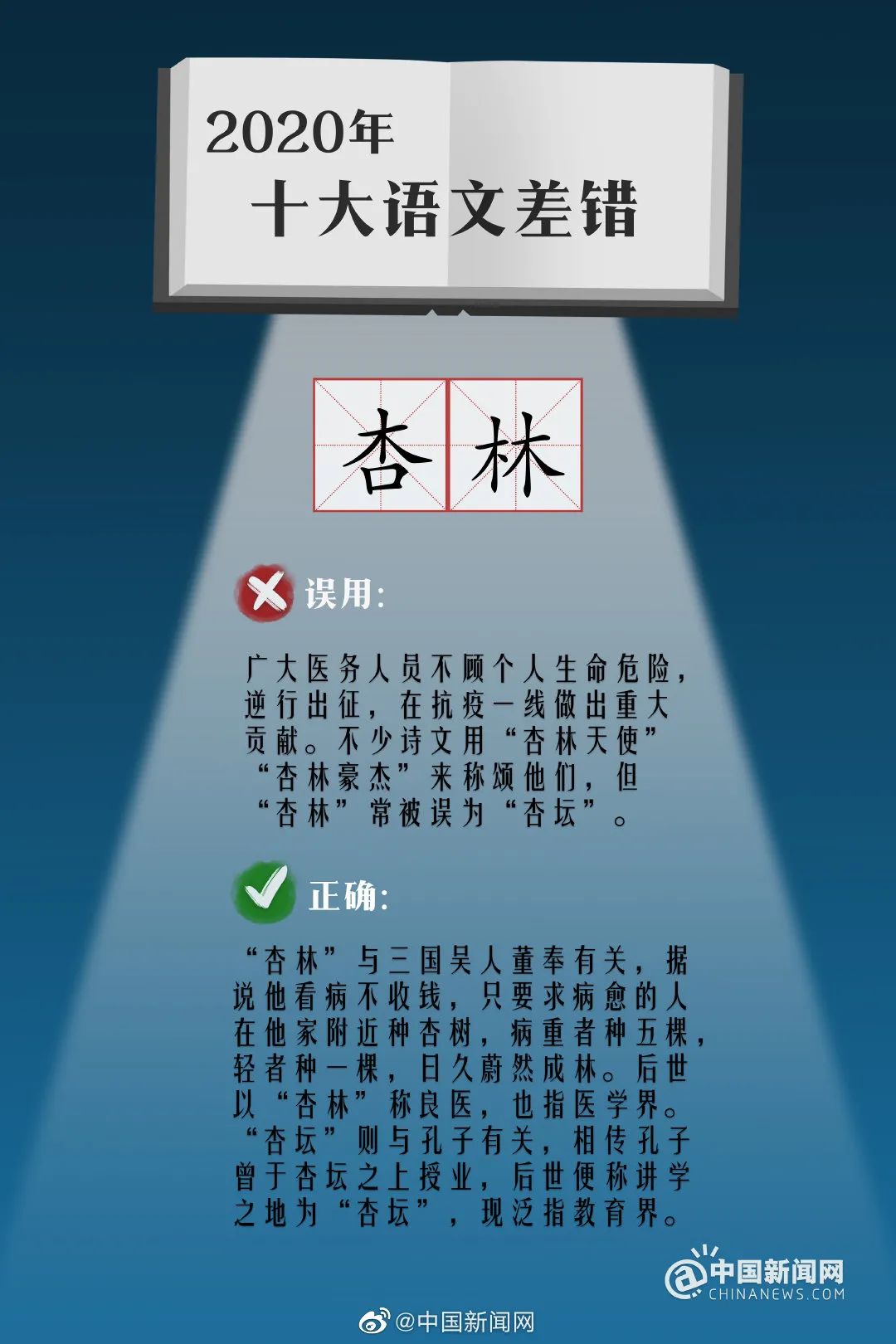 中学语文常见易错字