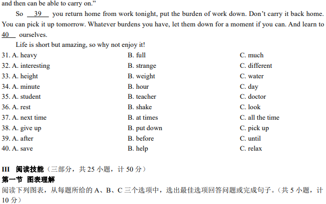 青竹湖湘初三上册期末考试英语试卷及答案解析