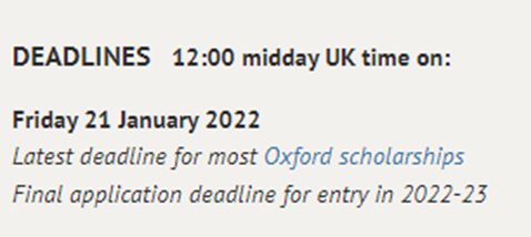 【注意】英国大学众多热门专业截止申请第二轮DDL汇总！