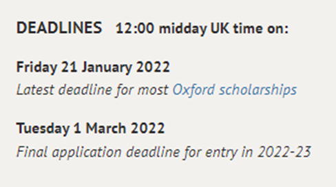 【注意】英国大学众多热门专业截止申请第二轮DDL汇总！