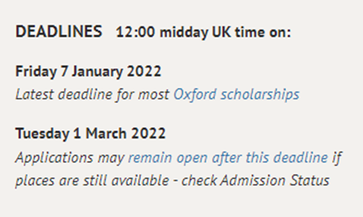 【注意】英国大学众多热门专业截止申请第二轮DDL汇总！