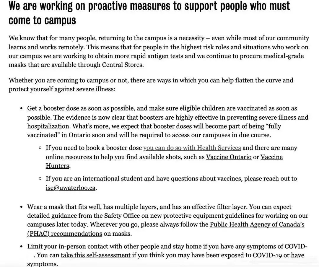 2022春季开学在即，来看看加拿大各高校春季开学政策！