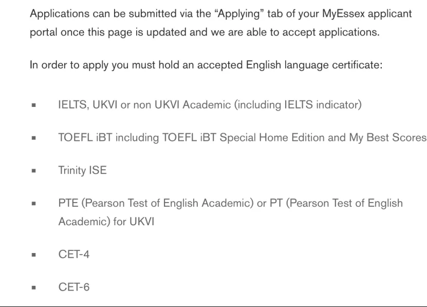 【利好】注意！这些英国院校接受四六级成绩申请！