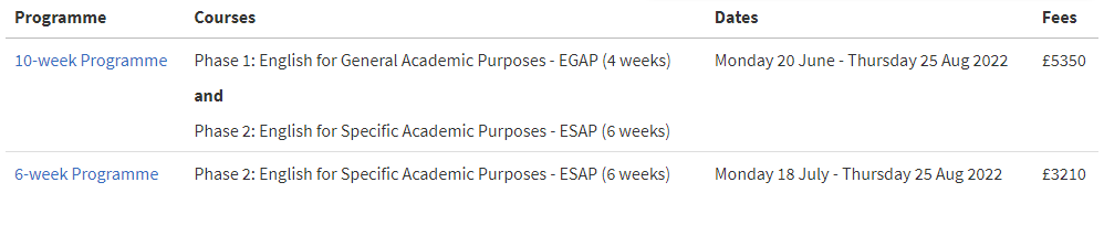 【英国留学】多所英国院校语言班已开放申请