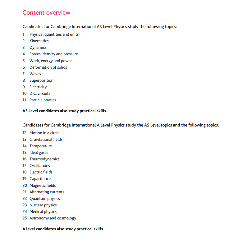 【考试攻略】绝对干货！手把手教你A Level物理如何拿A*