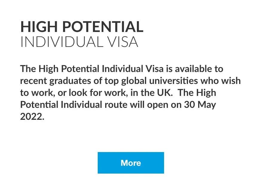 【留学生利好】英国5月正式启动“高潜力人才签证”计划！