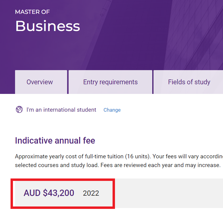 【留学费用】涨学费了，昆士兰大学官方公布2023年学费上涨！