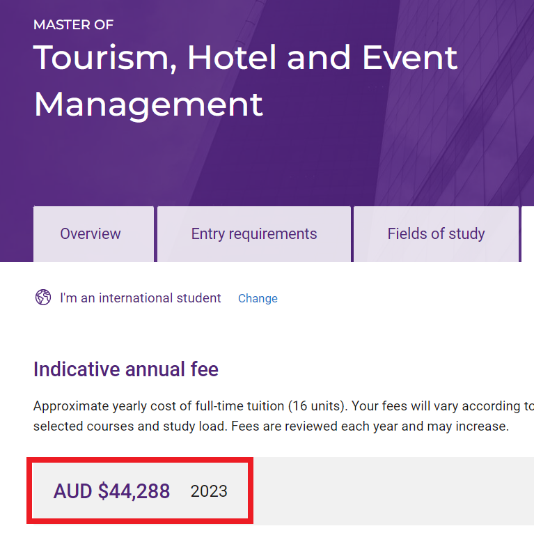【留学费用】涨学费了，昆士兰大学官方公布2023年学费上涨！