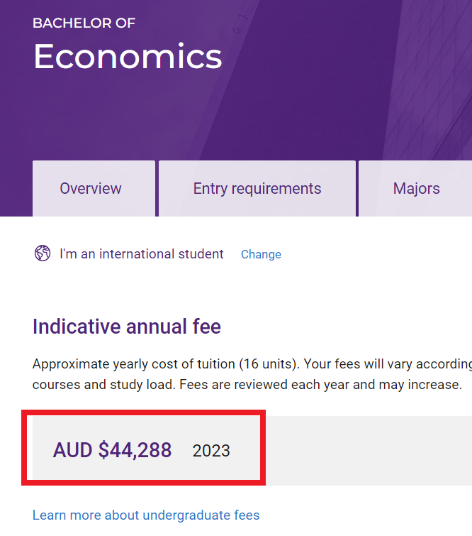 【留学费用】涨学费了，昆士兰大学官方公布2023年学费上涨！