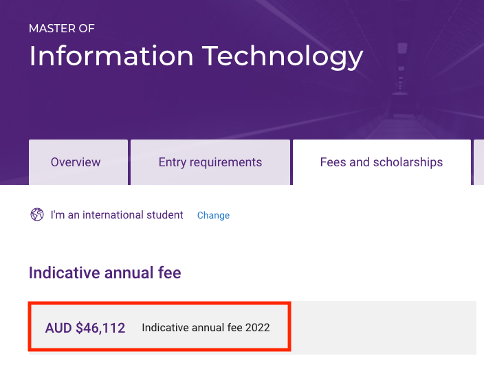 【留学费用】涨学费了，昆士兰大学官方公布2023年学费上涨！