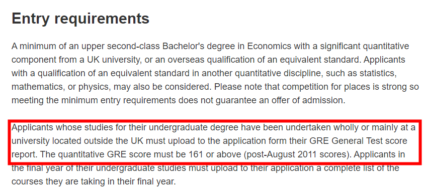 【官宣】2023fall英国这7所大学要求GRE/GMAT成绩
