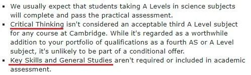 【留学指南】G5大学不接受这些A-Level科目！