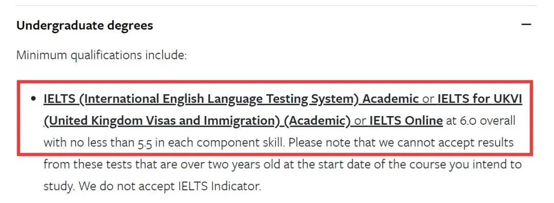 雅思6分能去QS前100哪些热门学校？