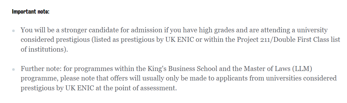 QS前100英国大学发布「2023年中国院校认可名单」及申请要求!