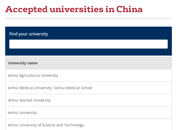 QS前100英国大学发布「2023年中国院校认可名单」及申请要求!