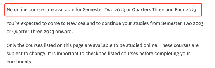 【注意】新西兰多所大学宣布要求学生返纽！
